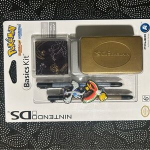 Nintendo DS Gold Basics Kit with Pokémon Design